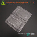 Transparent plastic packing boxes with covers